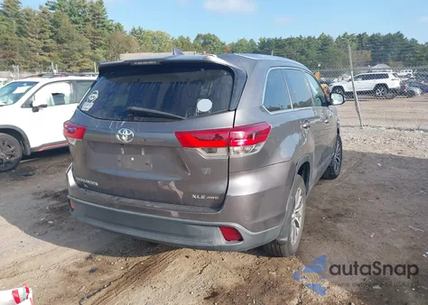 2018 Toyota Highlander Xle из США, поврежденный, VIN 5TDJZRFH6JS560194